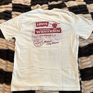 Levi's White Tee